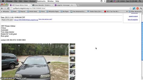 I need a 4WD truck with some big tires. . Craigslist biloxi mississippi